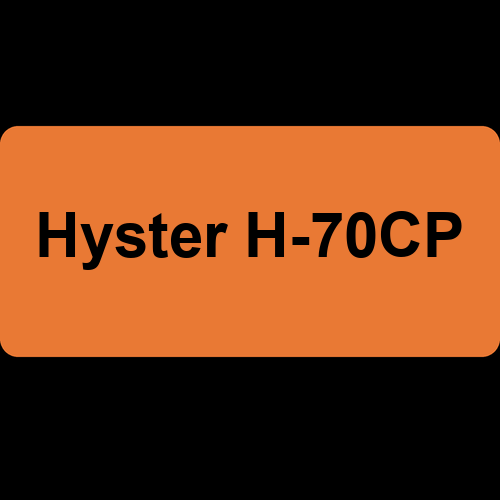 Hyster H-70CP